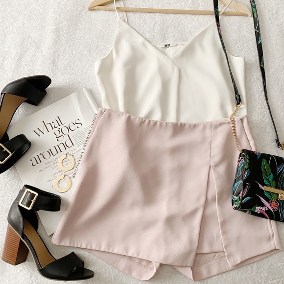 Express Light Pink Skort - Picture 4 of 16